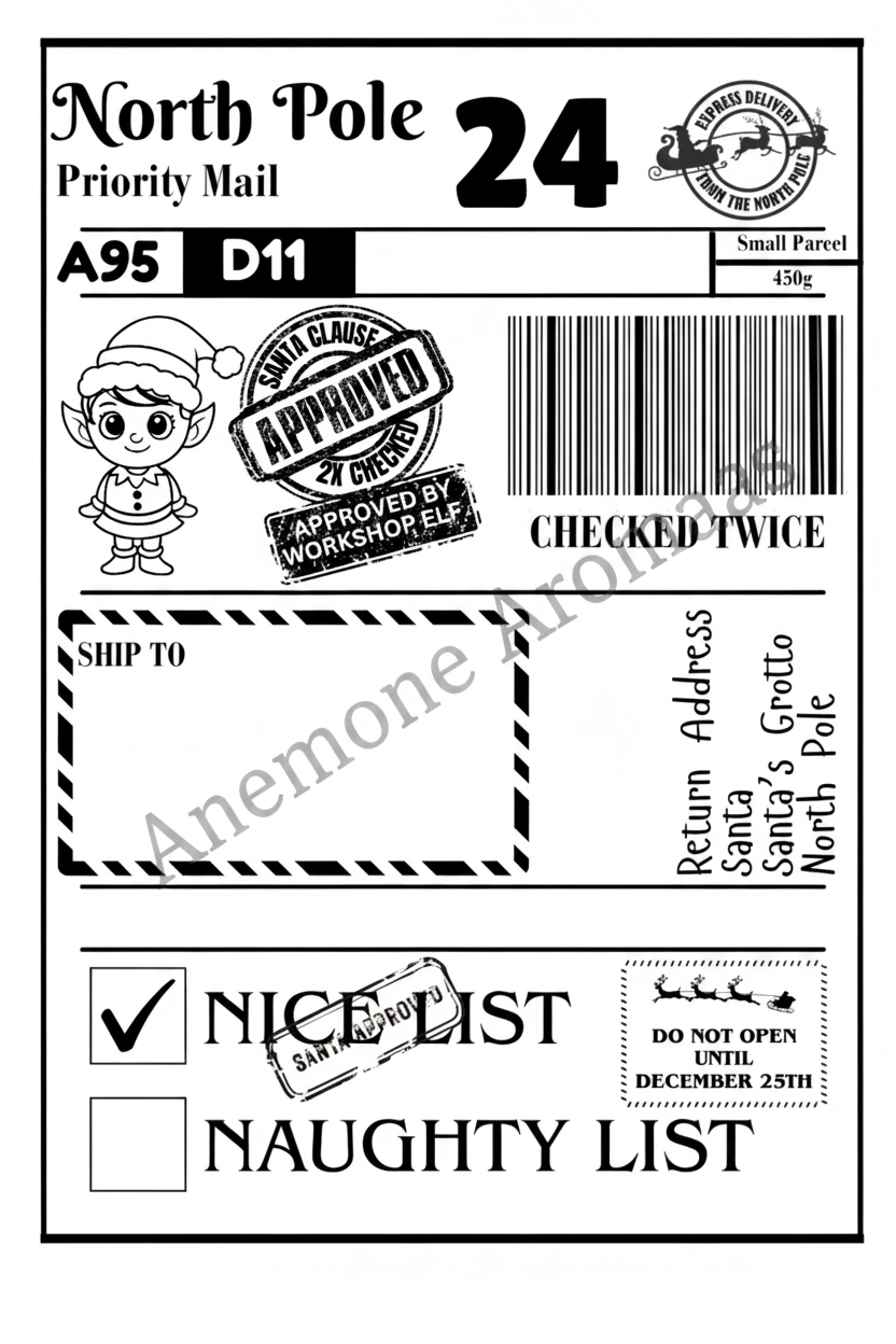 Christmas Shipping Labels
