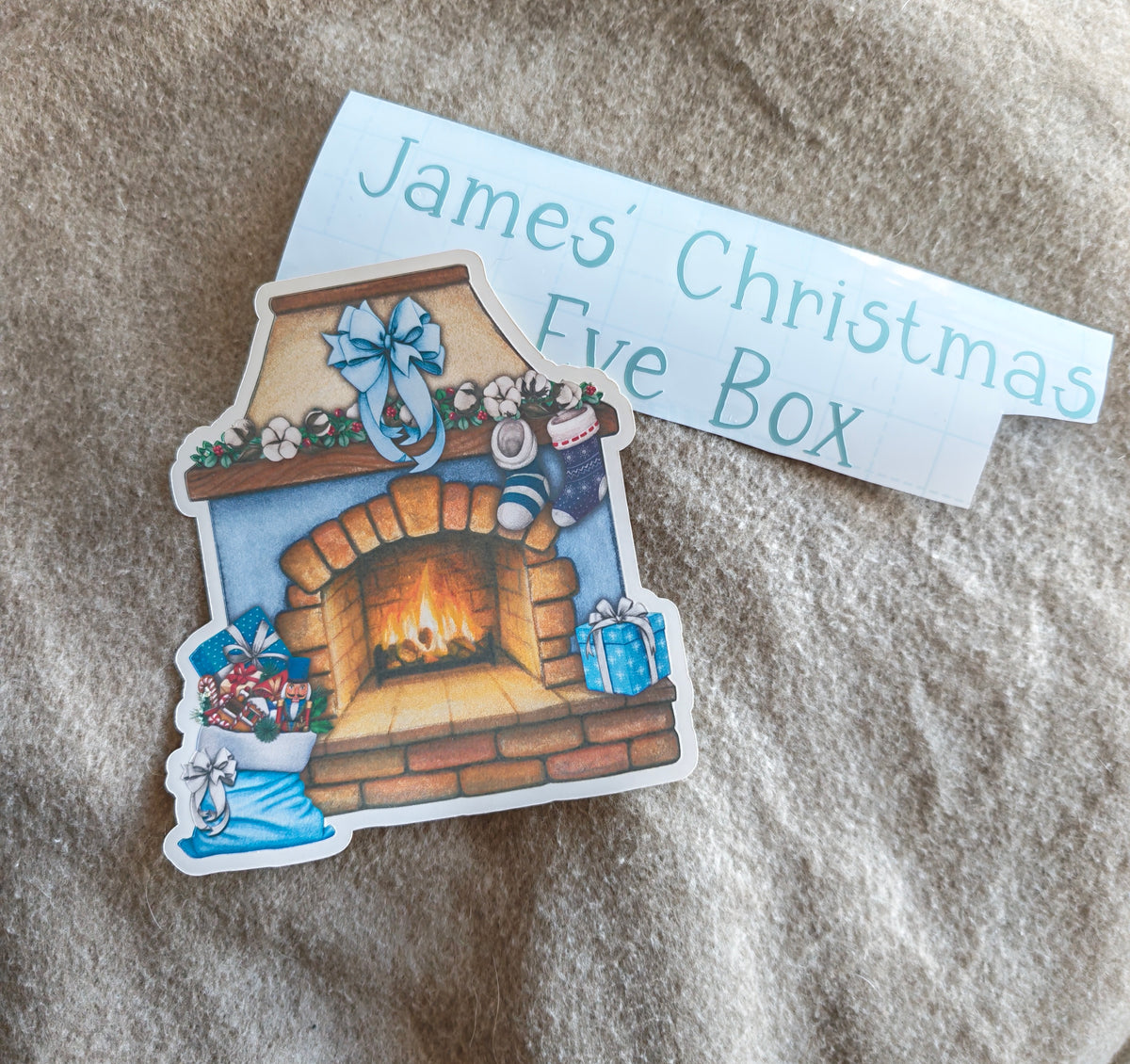 Christmas Eve Box Decals