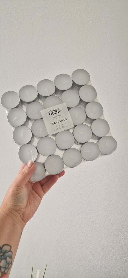 4 Hour Tealights, 100 Pack
