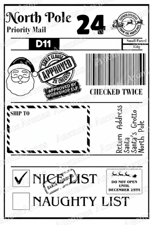 Christmas Shipping Labels