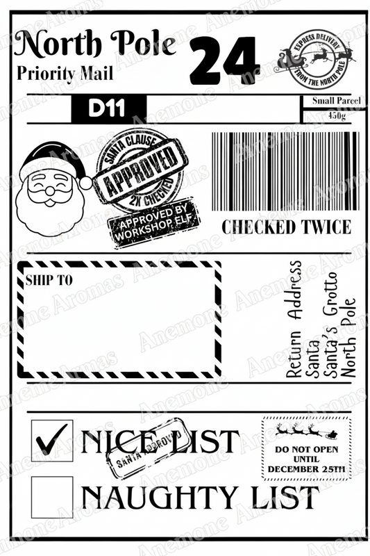 Christmas Shipping Labels
